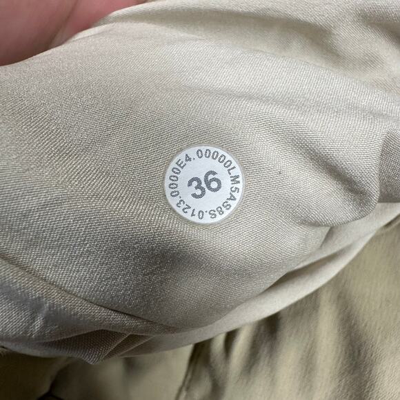 Lululemon Commission Golf Pant Khaki Men's Size 36 x 32 Excellent Used Condition - Picture 5 of 8